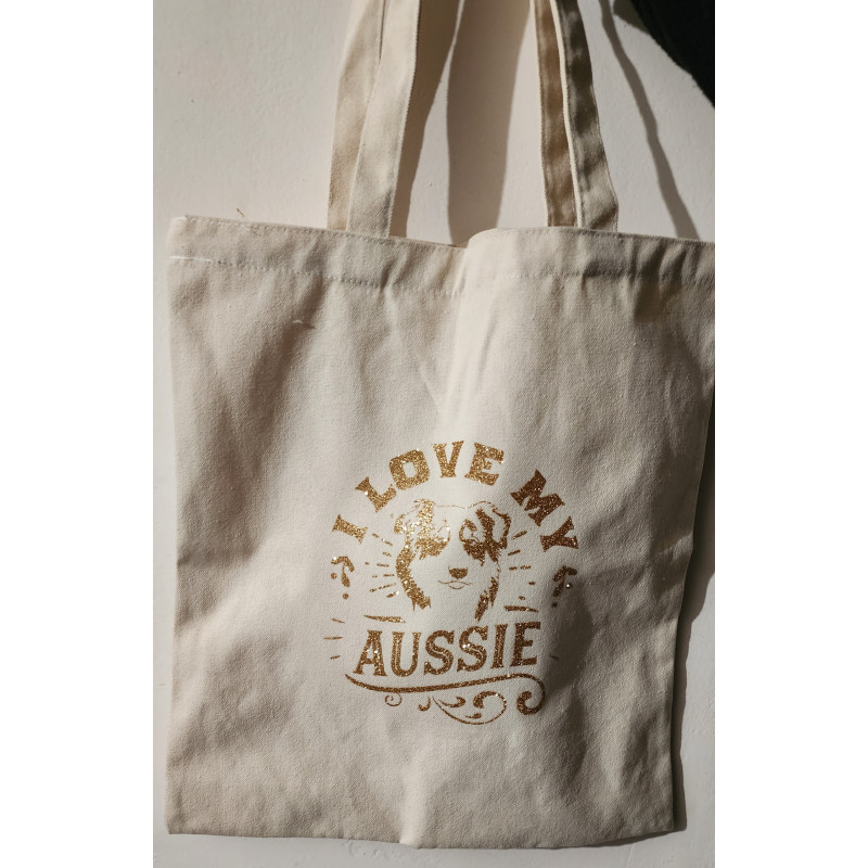 Tote bag personnalisé Berger australien